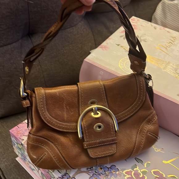๐๐๐๐Vintage Coach Soho Bag w/Braided Strap - Picture 1 of 14